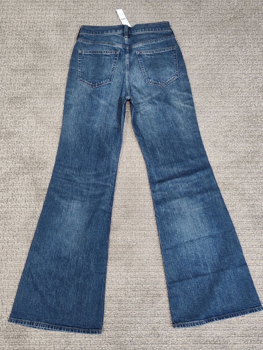 NWT! Women's J. Crew High Rise Semi-Stretch Flare Jeans - Size 25 - Picture 3 of 5